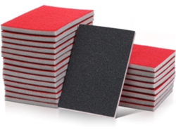 Bloques De Lijado En Seco Y Húmedo De 24 Piezas Para Madera Y Metal, Grano Adaptable, Aptos Para Diversas Superficies.