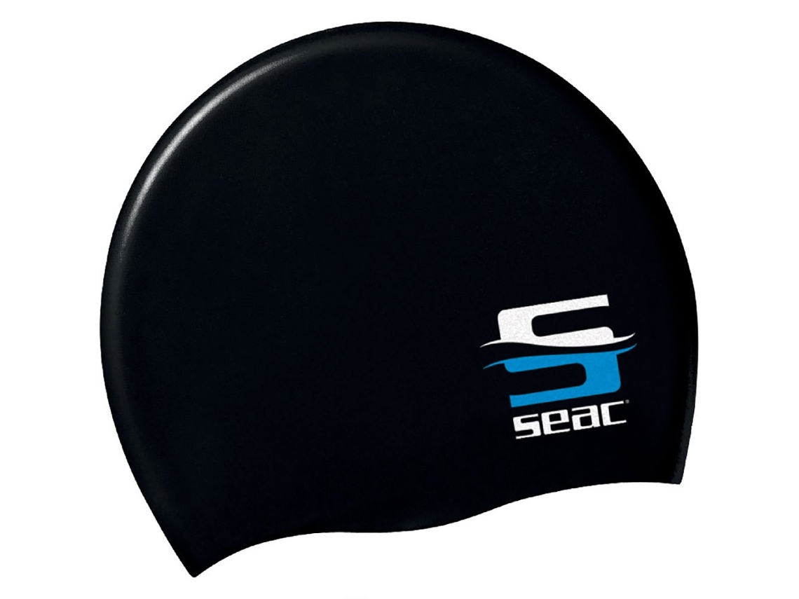Touca Natação Silicone Pretoseacsub