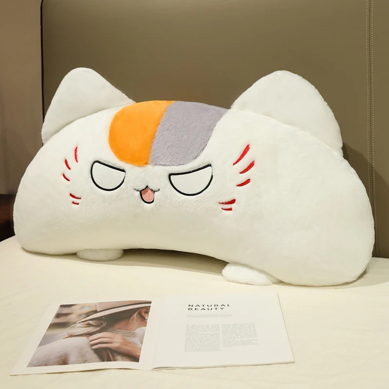 (fierce 85cm) Almohada Para Adultos Con Forma De Gato, Suave Y Cómoda.