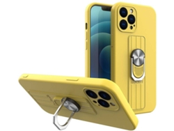 Funda Apple iPhone 12 Mini LMOBILE Lisa (Amarillo)