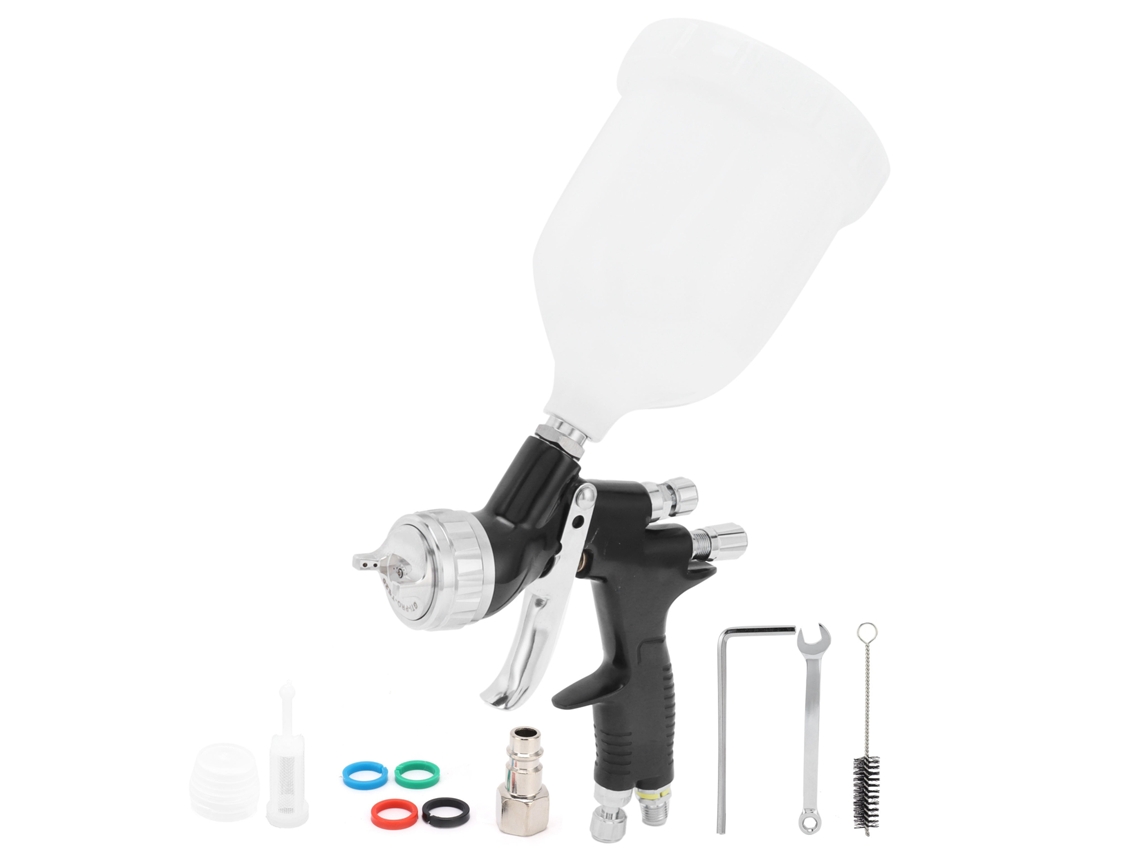 Pistola de pintura con boquilla de 1,3 mm, pistola de aire G1/4, aerógrafo para pintar en casa