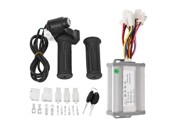 2026-kit Conversión Bicicleta Eléctrica Controlador Motor Brush 24v 1000w Manija Aceleradora Giratoria