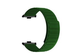 2 Correas Magnéticas De Silicona Para Mi Band 8 Pro (verde Oliva)