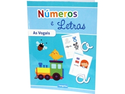 Libro Números e Letras - Vogais de Europrice (Portugués)