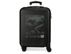 Maleta de Cabina PEPE JEANS Davis Negro (38x55x20cm - 35 L)