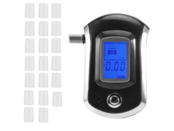 Alcoholímetro Digital Portátil At6000 Con Sensor Avanzado Y Alerta Sonora.