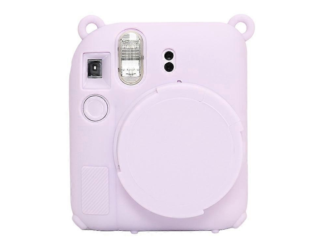 Funda protectora de silicona a prueba de polvo compatible con Fujifilm Instax Mini 12 Facpoet