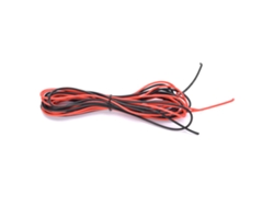 Yncm2026-2pcs Cable De Silicona 18awg Cable Eléctrico Led Negro Rojo 3 Metros