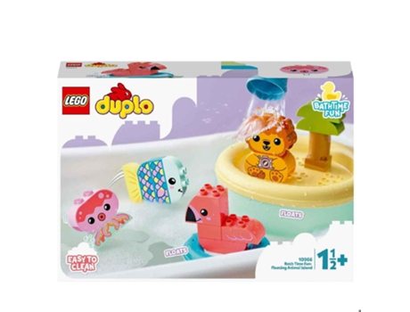 LEGO Duplo Diversión en el Baño: Isla de los Animales Flotante