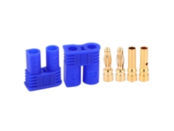 2026-5 Conjuntos Conector Batería De Litio Ec2 Modelo Avión Conector Azul 2.0mm
