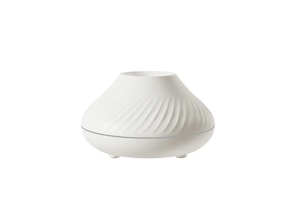Máquina de aromaterapia Bestvite Beige Colorida con simulación de llama USB