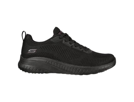 Zapatillas SKECHERS Bobs Squad Chaos Face Off Mujer (37,5 eu - Negro)