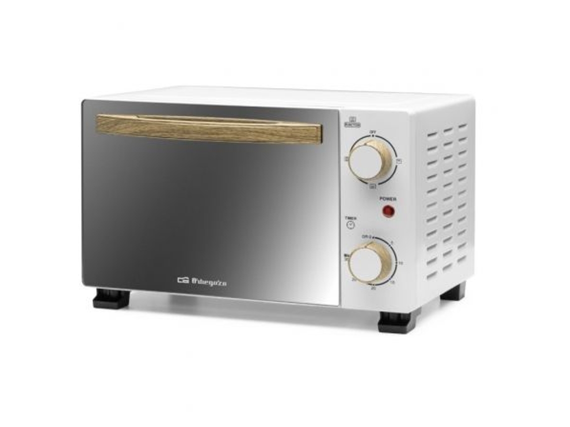 Horno de Sobremesa ORBEGOZO Ho 990/ 800W/ Capacidad 10L/ Blanco