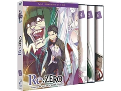 DVD Re:Zero Episodios 14 A 25 (Parte 2)