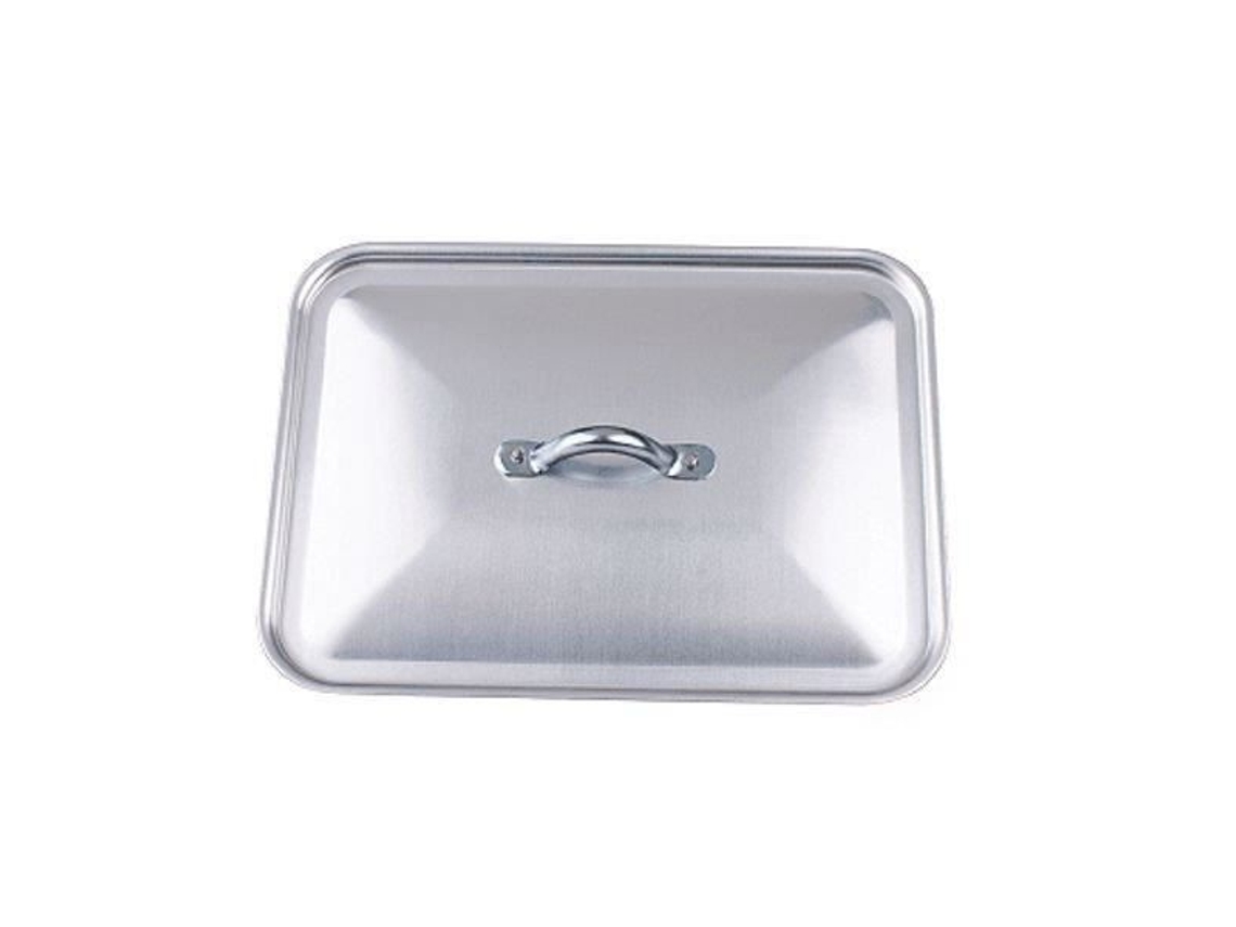 Bandeja rectangular para hornear con tapa de 40 x 29 cm, familia Agnelli