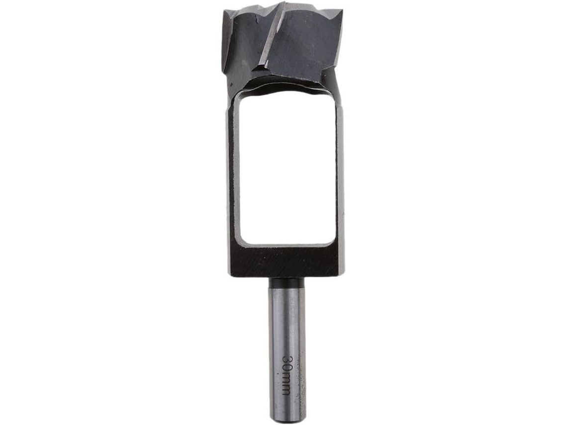 Broca De 30 Mm Para Madera, Broca Con Vástago De 1/2 Pulgada, Fabricada En Acero Al Carbono Endurecido.