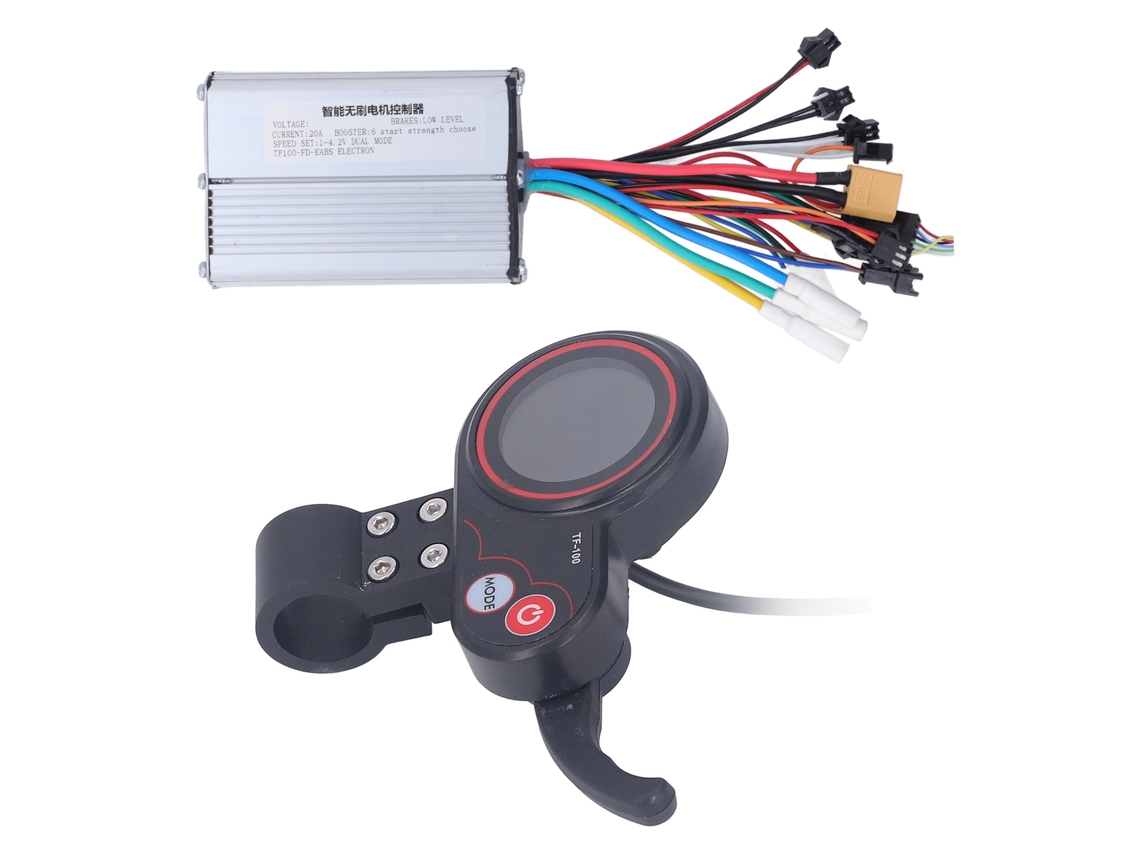 Controlador De Motor Brushless 350w 24v Para Bicicleta Eléctrica Patinete Silla De Ruedas Onda Senoidal