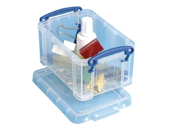 Caja REALLY USEFUL BOXES 0.7C (Transparente - 10x15.5cm - Rectangular - 0.7L)