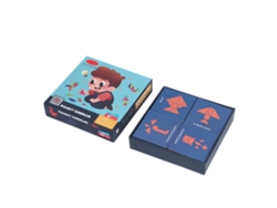 Dan26-juego De Rompecabezas Geométrico De Madera Para Niños, Juguete Educativo Tablero De Rompecabezas Infantil