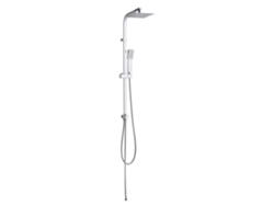 Columnas de Ducha K2O Sin Grifo Chillout Ocean 101,5  cm Diseño Cuadrado de Acero Inoxidable con Rociador y Ducha de Mano