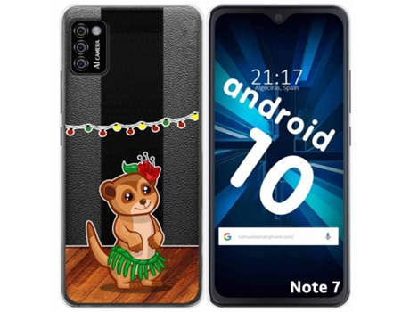 Carcasa Cubot Note 7 TUMUNDOSMARTPHONE Dibujos Transparente Multicolor