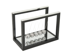 Bola De Péndulo Estilo Black Mirror, Diseño Elegante, Juguete Antiestrés, Decoración De Escritorio.