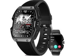 Reloj Inteligente Para Hombre Con Correa Impermeable, Resistente Al Agua Hasta 5atm.