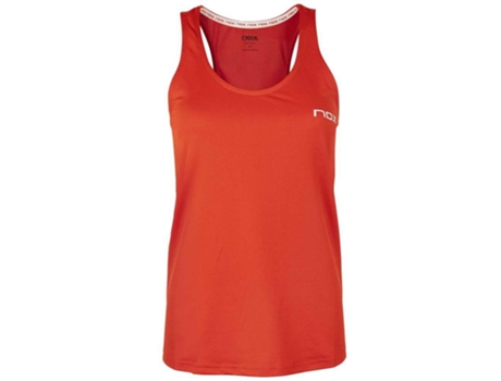 Camiseta de Mujer NOX Microperforated Tenis Rojo (XS)