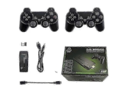 Consola M8 Game Stick Lite: Consola de juegos portátil inalámbrica 4K para TV con más de 20.000 juegos de PS1 y retro. GOKOCO