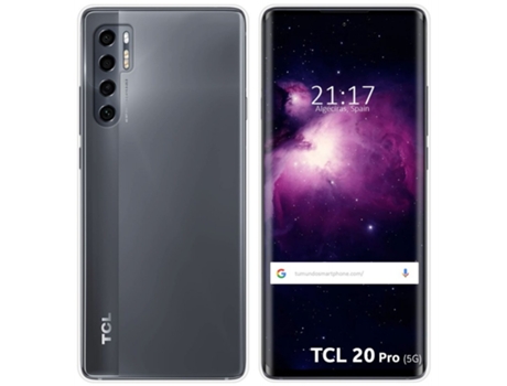 Carcasa TCL 20 Pro 5G TUMUNDOSMARTPHONE Silicona Transparente