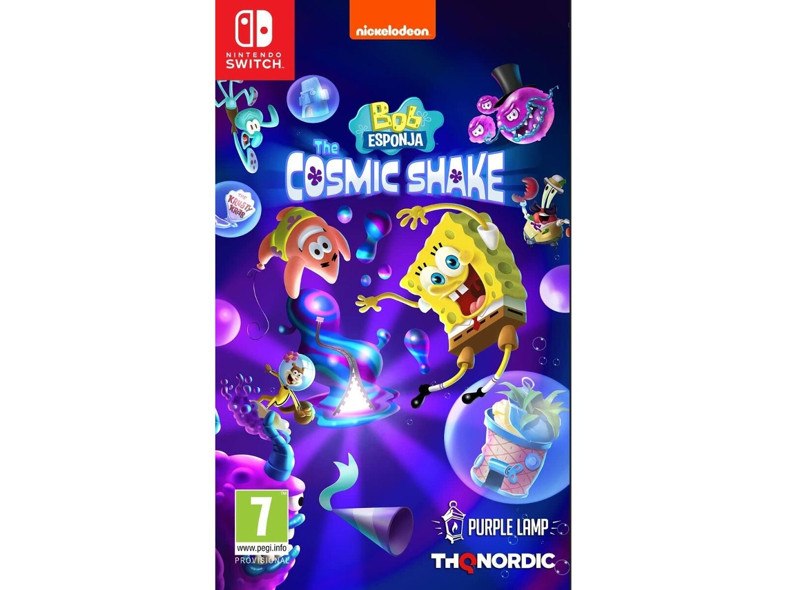 Juego Nintendo Switch Bob Esponja Cosmic Shake
