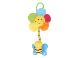 Juguete Musical Colgante Para Bebé Con Caja De Música, Campanilla De Flores Y Peluche Sensorial.