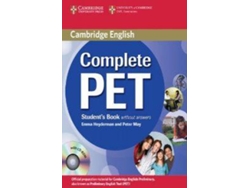 Libro Complete PET Students Book without answers with CD-ROM de Emma Heyderman e Peter May (Inglés)