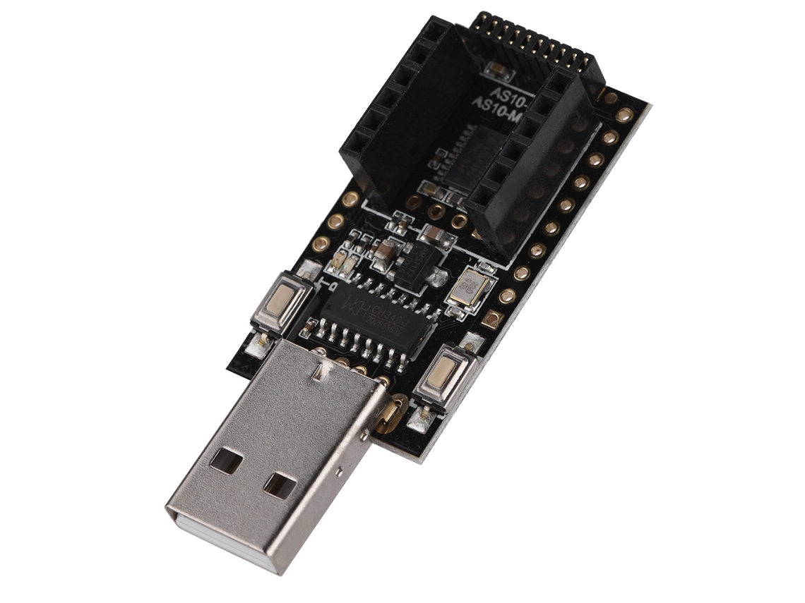 Módulo serial inalámbrico (prueba visual, placa base)