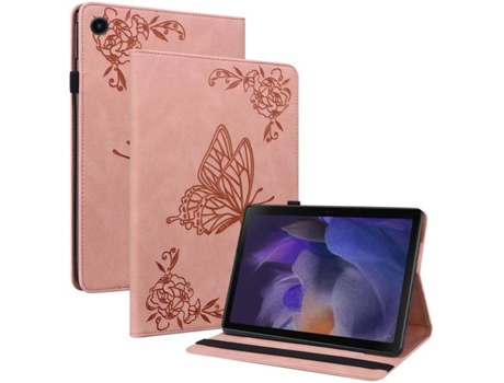 Carcasa Tablet HFS-HOUSE Mariposa Tablet (Samsung Galaxy Tab A7 Lite - 8.7'' - Rosa)