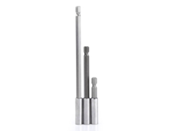 Soporte extensible de 3 piezas para brocas de taladro eléctrico, punta de destornillador de 1/4'', mango de herramienta