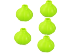 Juego de 5 utensilios de cocina vegetarianos para pelar ajos, incluye espátula de mano y gel de sílice. Vayotoy