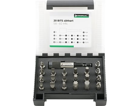Juego de Puntas para Tornillos 1204/21-2 STAHLWILLE