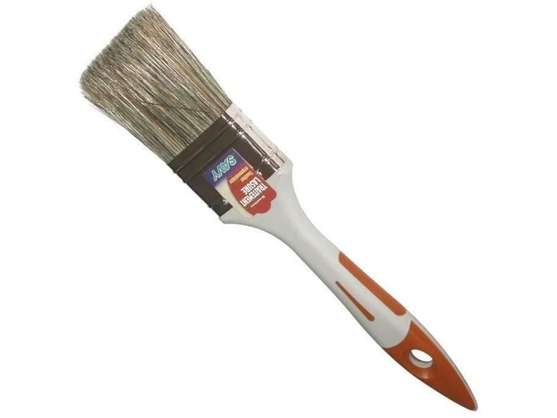 Cepillo Especial Plano Para Manchas Mango Bimateria 40 Mm Savy