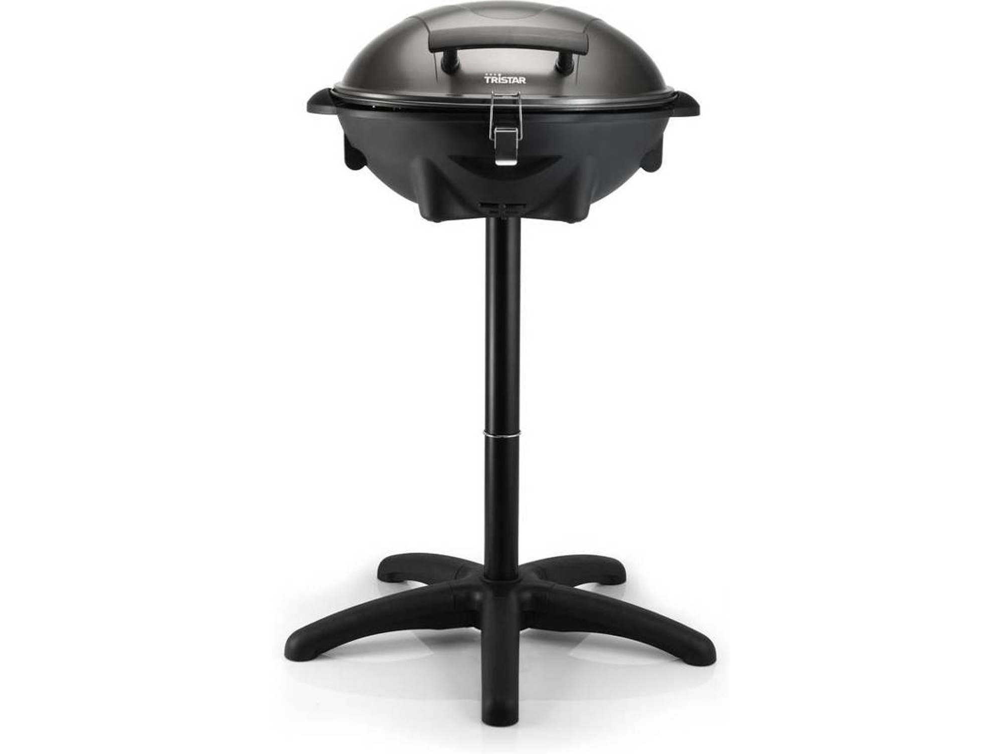 Barbacoa eléctrica de mesa Tristar con soporte Bq-2816 2200W 46x35cm Negra