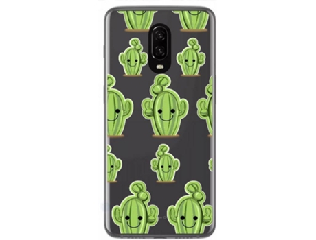 Carcasa OnePlus 6T TUMUNDOSMARTPHONE Cactus Multicolor