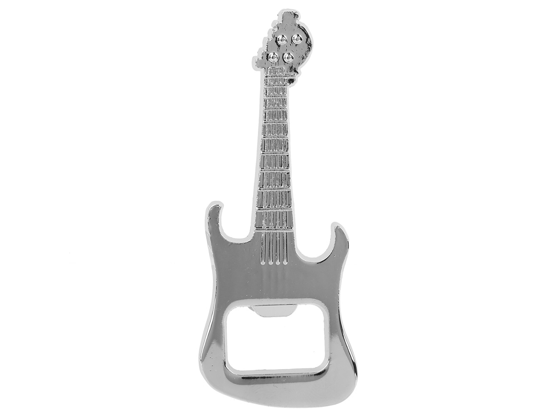 Abrebotellas Metálico Con Forma De Guitarra - Recuerdo De Boda - Regalo Para Fiestas