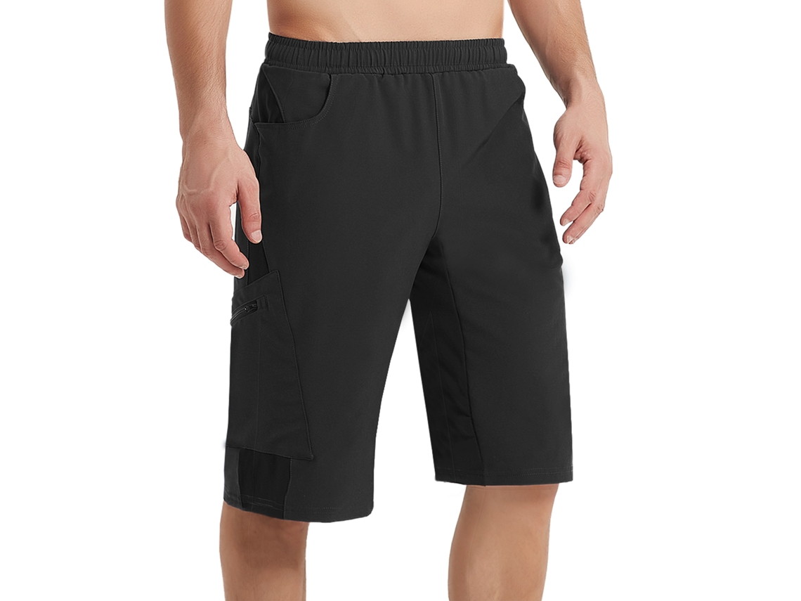 Pantalones Cortos Tomshoo Mtb Para Ciclismo, Running, Senderismo, Deportes, Uso Casual, Ligeros, De Secado Rápido.