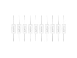Veloriskku-10 Peças De Resistor De Cimento Potência 5w 3.9kr Precisão ±5% Componentes Eletrônicos Para Pcb