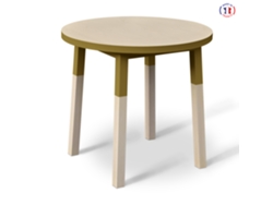 Mesa Redonda MON PETIT MEUBLE FRANÇAIS (Verde Lancieux - Madera - 100 x 75 x 100 cm)