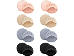 8 Pares De Almohadillas Plantares Textiles De Panal Para Mujer, Almohadillas Metatarsianas Para Los Pies.