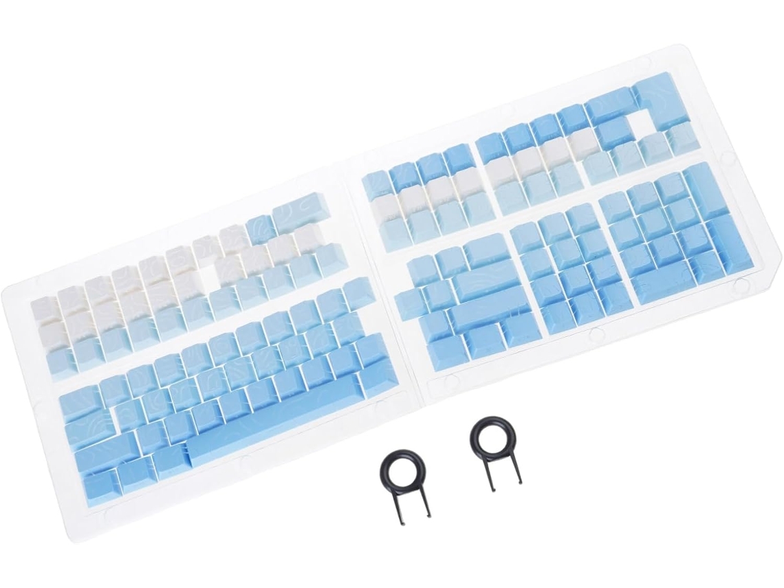 Teclas Ergonómicas, Diseño Aerodinámico Para Juegos, Oficina, Teclados Mecánicos, Impreso