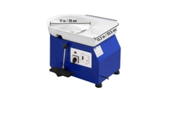 Torno de cerámica, control de velocidad ajustable, control de pedal, 350 W, 5 kg, azul OEM