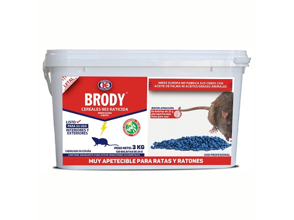 Balde de Cereais Brody 3 kg IMPEX EUROPA