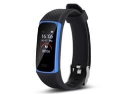 Reloj Deportivo Inteligente Ip68 Resistente Al Agua, Contador De Pasos, Monitor De Frecuencia Cardíaca, Monitor De Sueño Y Monitor De Presión Arterial, Pulsera Azul.